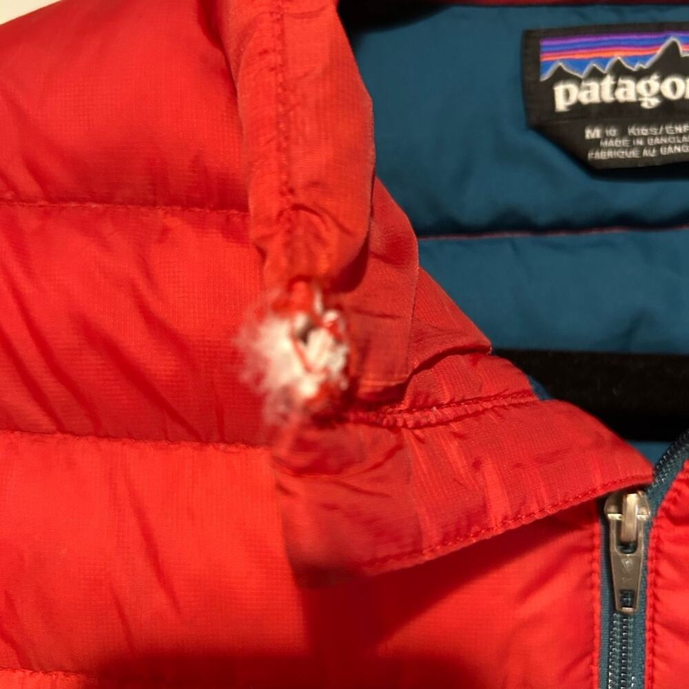 Patagonia Vibrant Red Puffer Jacket - Picture 5 of 6